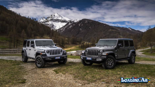 Hibrid qurğulu Jeep Wrangler Avropada satılır